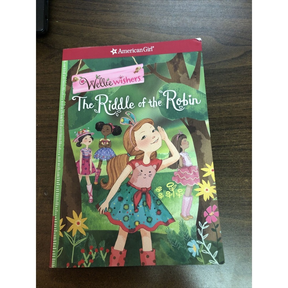 American Girl Book Wellie Wishers The Riddle‎ of Robin ~ Great Girls Book